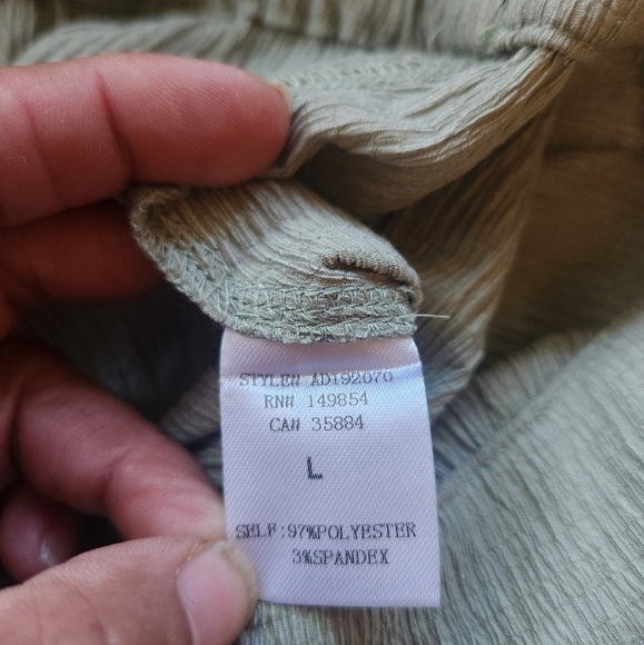 NWT SADIE AND SAGE MEMPHIS WIDE LEG JUMPSUIT SIZE LARGE - Picture 13 of 14